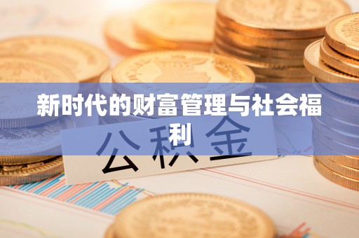 错那新时代的财富管理与社会福利