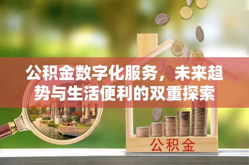 错那公积金数字化服务，未来趋势与生活便利的双重探索