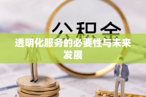 错那透明化服务的必要性与未来发展